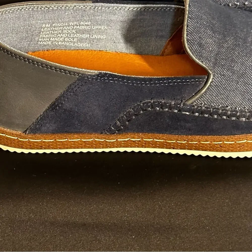 Bar III Finch Men's Espadrillas Navy Sz 8